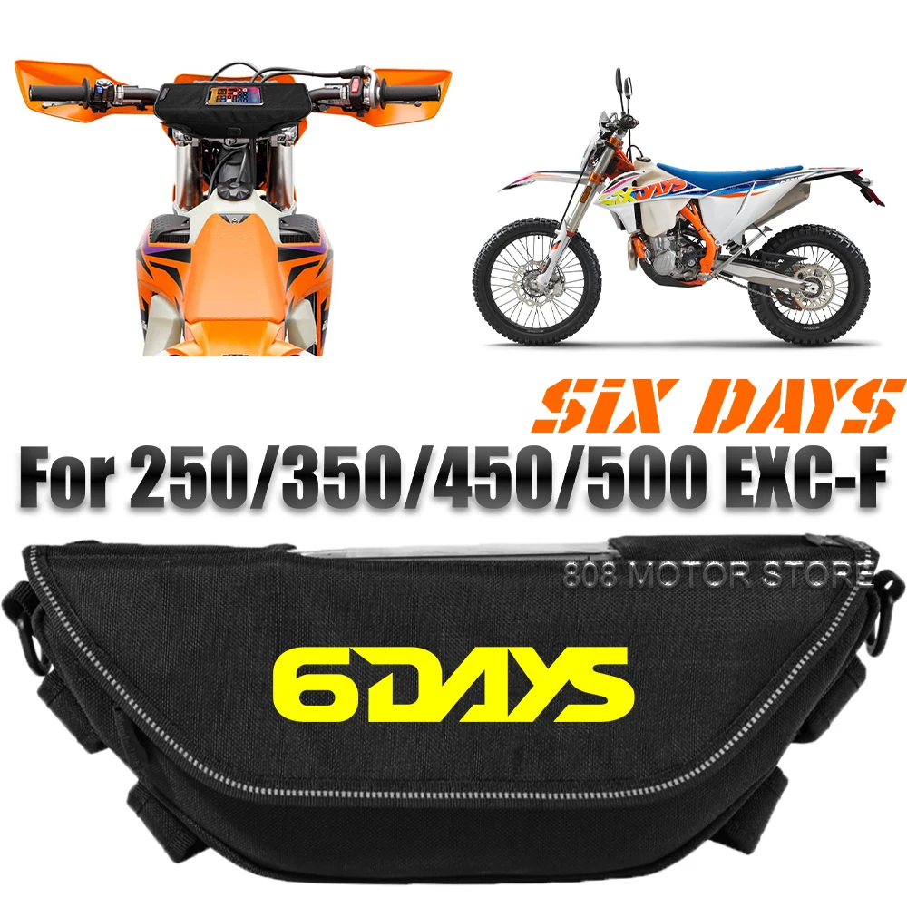 For exc-f 250 350 450 500 six days Motorcycle accessories tools bag Waterproof And Dustproof Convenient travel handlebar bag