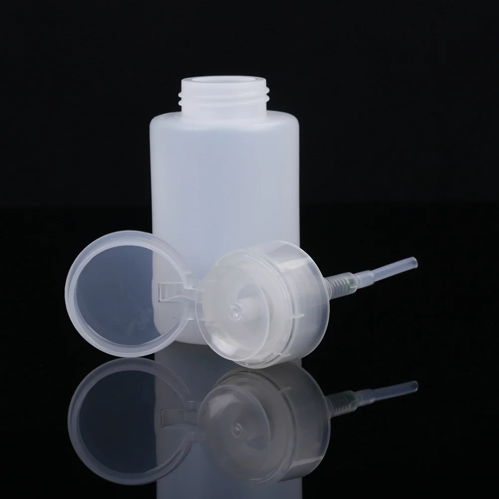 150 مللي مزيل طلاء الأظافر زجاجة مانعة للتسرب مضخة موزع مانيكير أداة المهنية مسمار الفن تخزين زجاجة مضخة