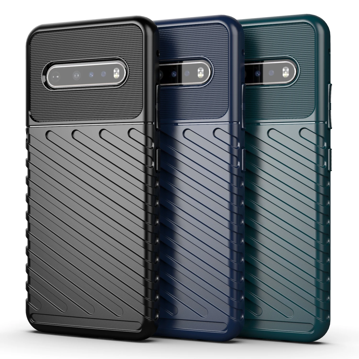 Luxury Case Cover Shockproof Silicone Phone Case For LG V60 ThinQ