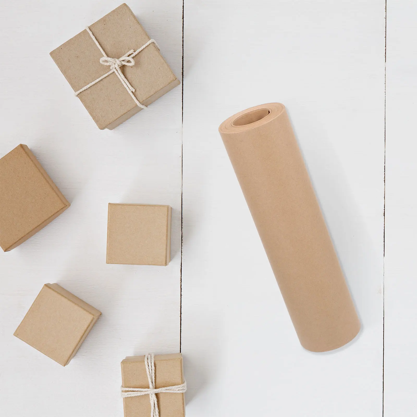 1 لفة براون كرافت لفة لتقوم بها بنفسك ورق الحرف اليدوية لتغليف الهدايا زهرة التعبئة والتغليف الحرفية ديكور باقة ورق التعبئة #1