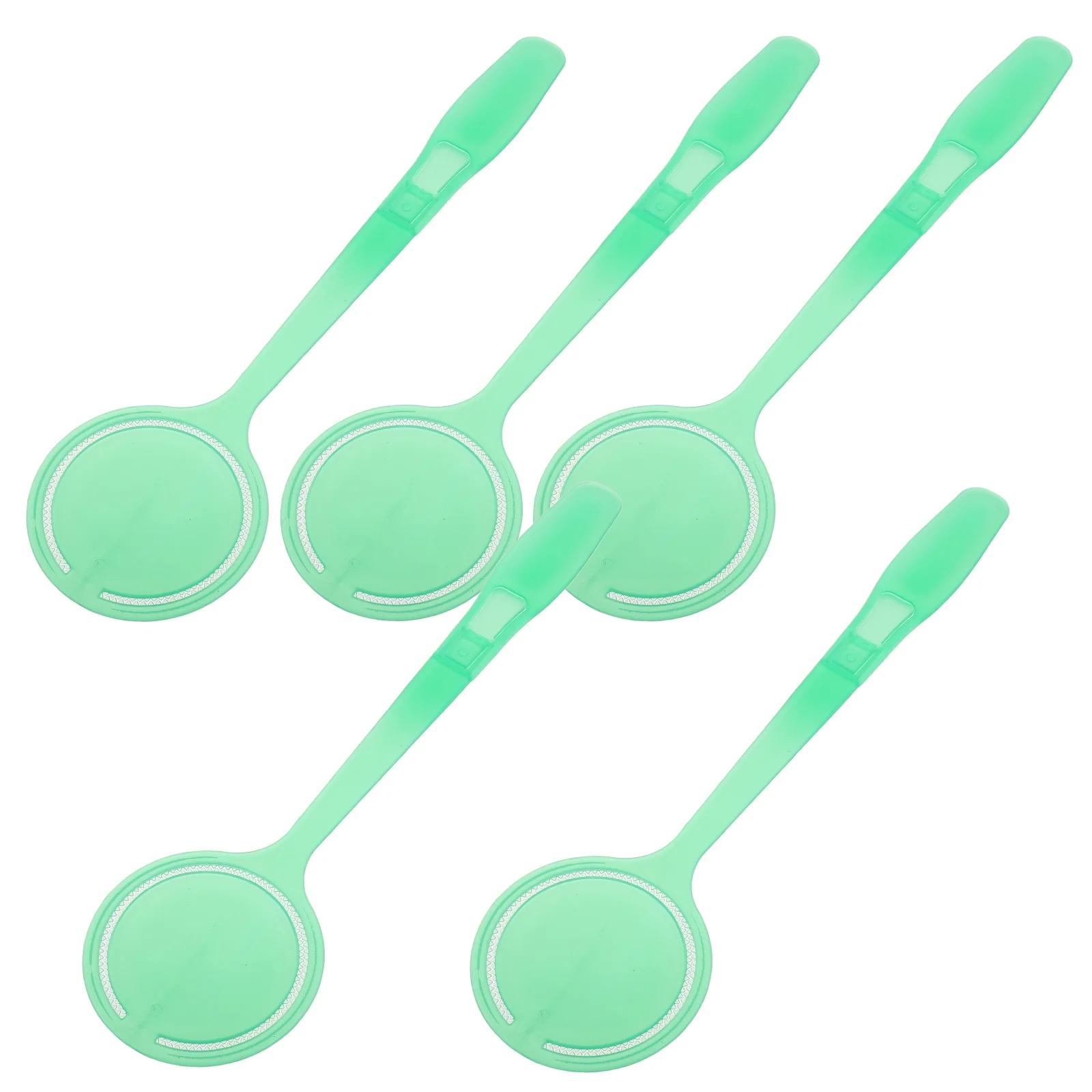 5Pcs Facial Care Patting Stick Detachable Handle Cotton Round Pad Holder Moisturizing Skincare Tool for Toner Lotion Essence