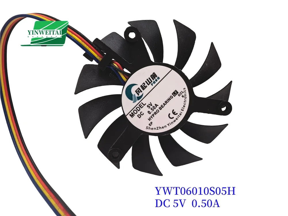 

NEW FAN for the 6010 5V Super Mi Technology Miniroute M1 N100 mini PC cooling fan 60X60X10MM