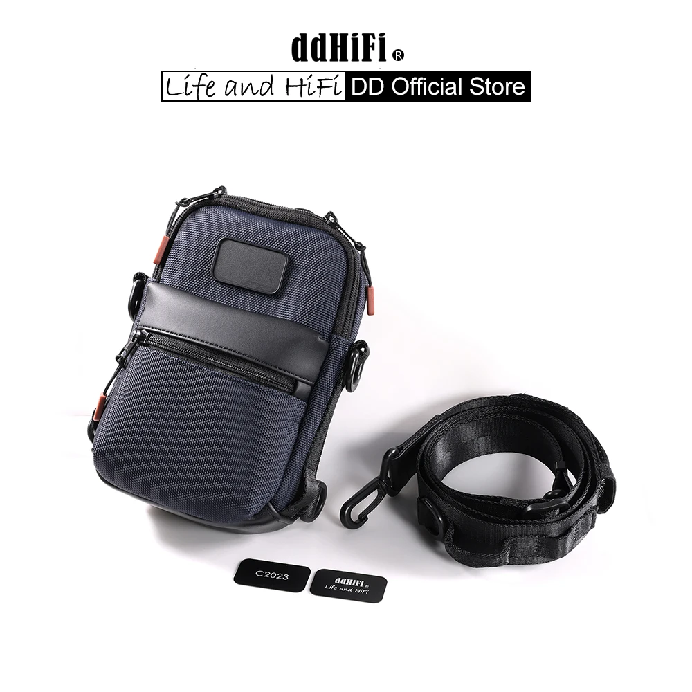 DD ddHiFi C2023 HiFi Carrying Case for Audiophiles, All-in-one Multifunctional Backpack for DAP, DAC, Bluetooth Amp and IEMs