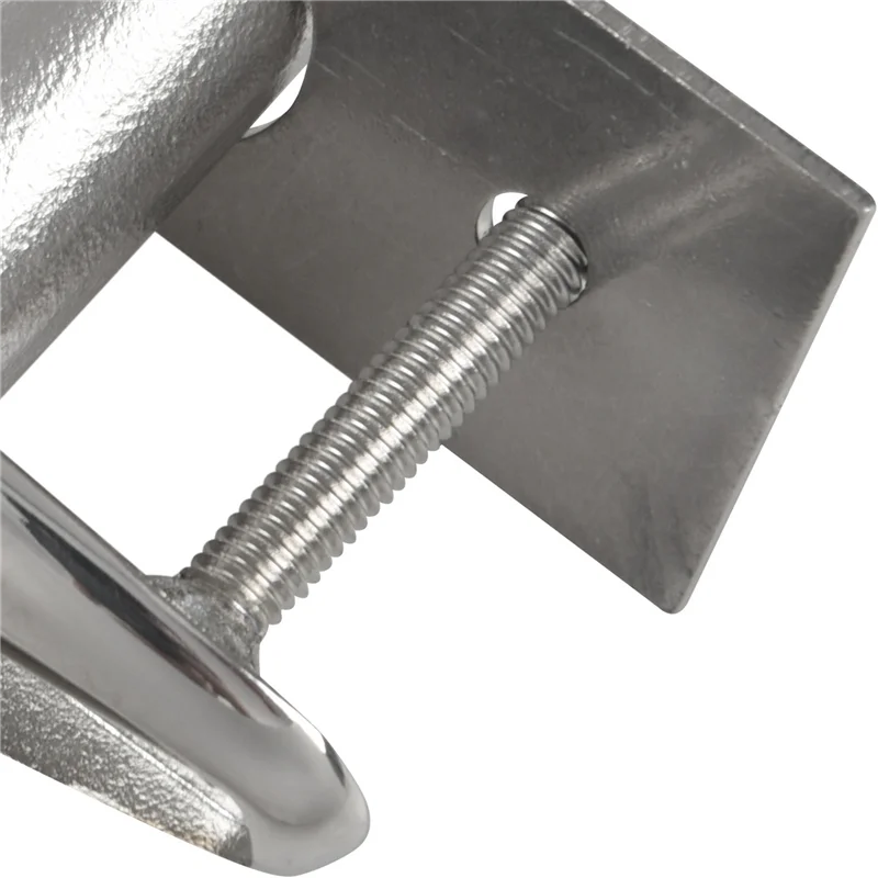 

3Pc Marine 316 Stainless Steel Boat Pull Up Flush Mount Lift Cleat Bolts Yacht Boats Accessories 5 Inch