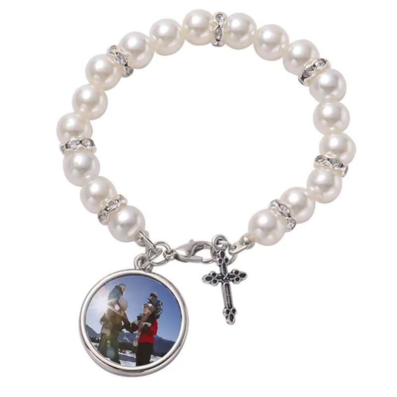 AED6-5PCS Sublimation Blank Bracelet Metal Heat Transfer Bracelet Blank Board Key Rings For DIY Sublimation