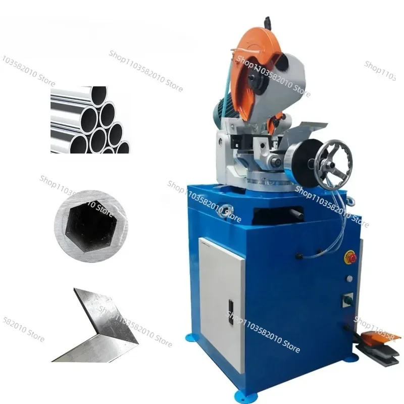 Suitable for manual pipe cutting machine 45/90 degree pipe semi-automatic pneumatic circular saw cutting
