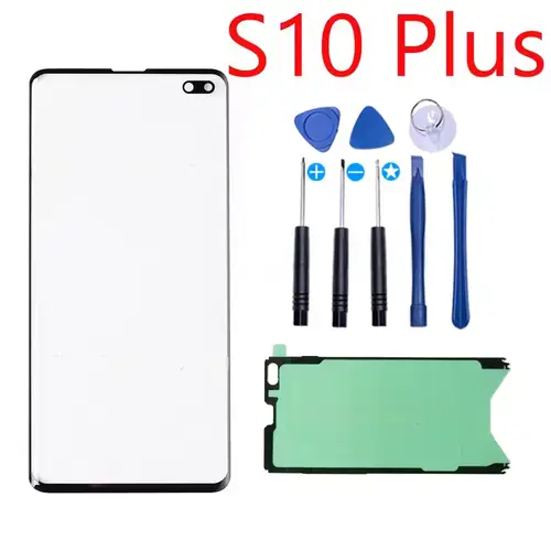 1Set New LCD Display Front Glass Outer External Touch Screen Lens Panel For Samsung Galaxy S8 S9 S10 Note 8 9 10 20 Plus Ultra - Image 4