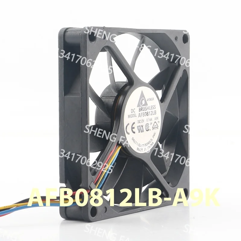 three-wire induction cooker ball ultra-quiet chassis Delta 5V 24V 48V DC12V 0.14A AC EC 8015 80X80X15MM 8CM AFB0812LB coolingfan