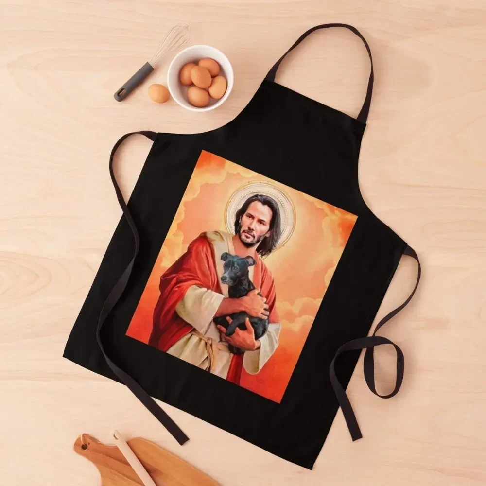 John wick the movies Apron Household Items Useful chefs Kitchens Men Cooking Apron