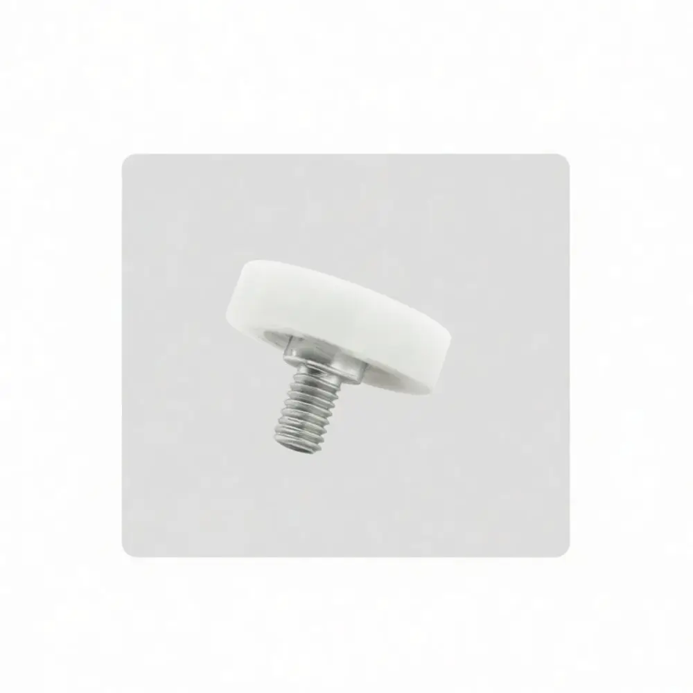Industrial Nylon Pulley Bearing Roller Drawer Slide Guide Wheel Replacement Parts For Cash Register Cabinet Track System