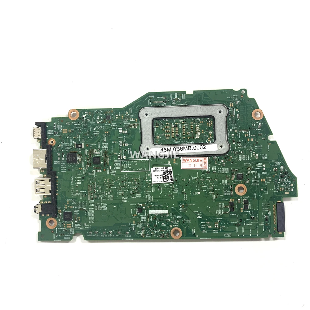 

CN-085H0R 085H0R 85H0R Mainboard For DELL Inspiron 7370 7373 Laptop Motherboard 16839-1M W/ i7-8550U 8GB-RAM 100%Full Tested