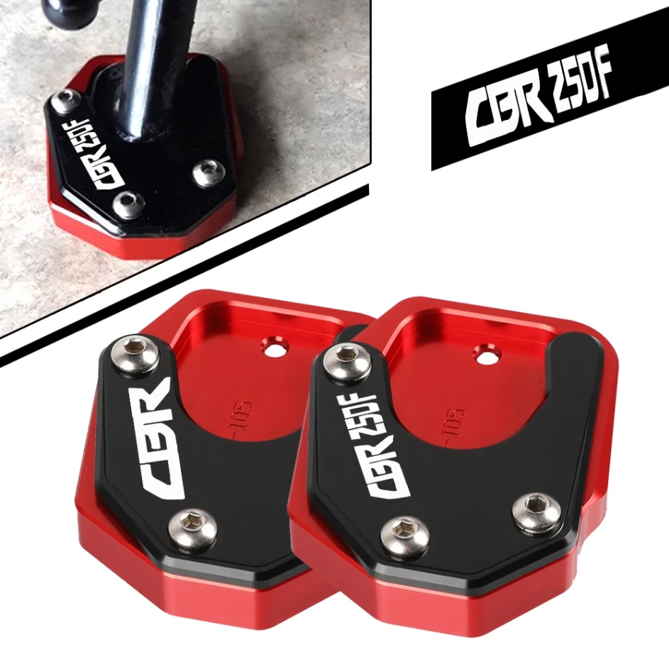 

FOR Honda CBR250R CBR300R 2011-2013 2014 2015 Motorcycle Sled Sidestand Kickstand Foot Pad Side Stand Enlarge CBR250F 2014-2015