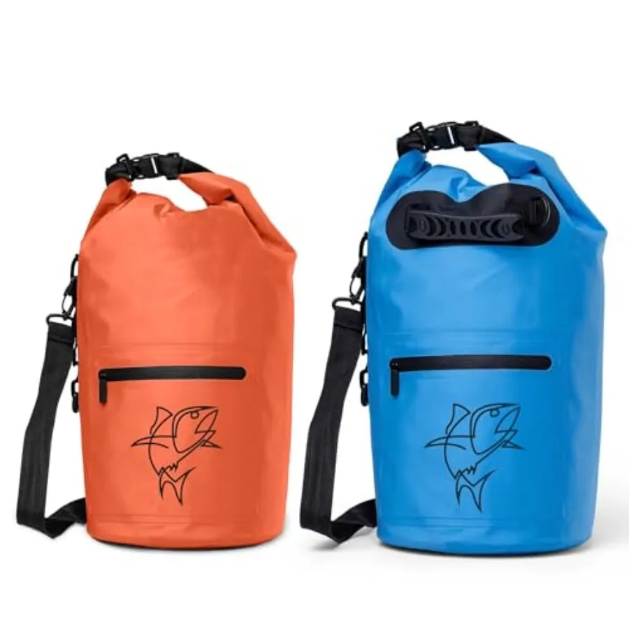 

Waterproof Dry Bag Pack - Roll Top Dry Storage Bag for Kayaking Boating Paddle Boarding Beach Trips - Boating Dry Bag - Waterpr