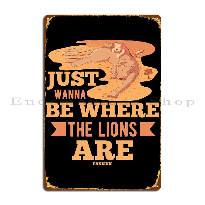 Just Wanna Be Where The Li Metal Plaque Wall Decor Create Garage Plaques Iron Home Tin Sign Poster