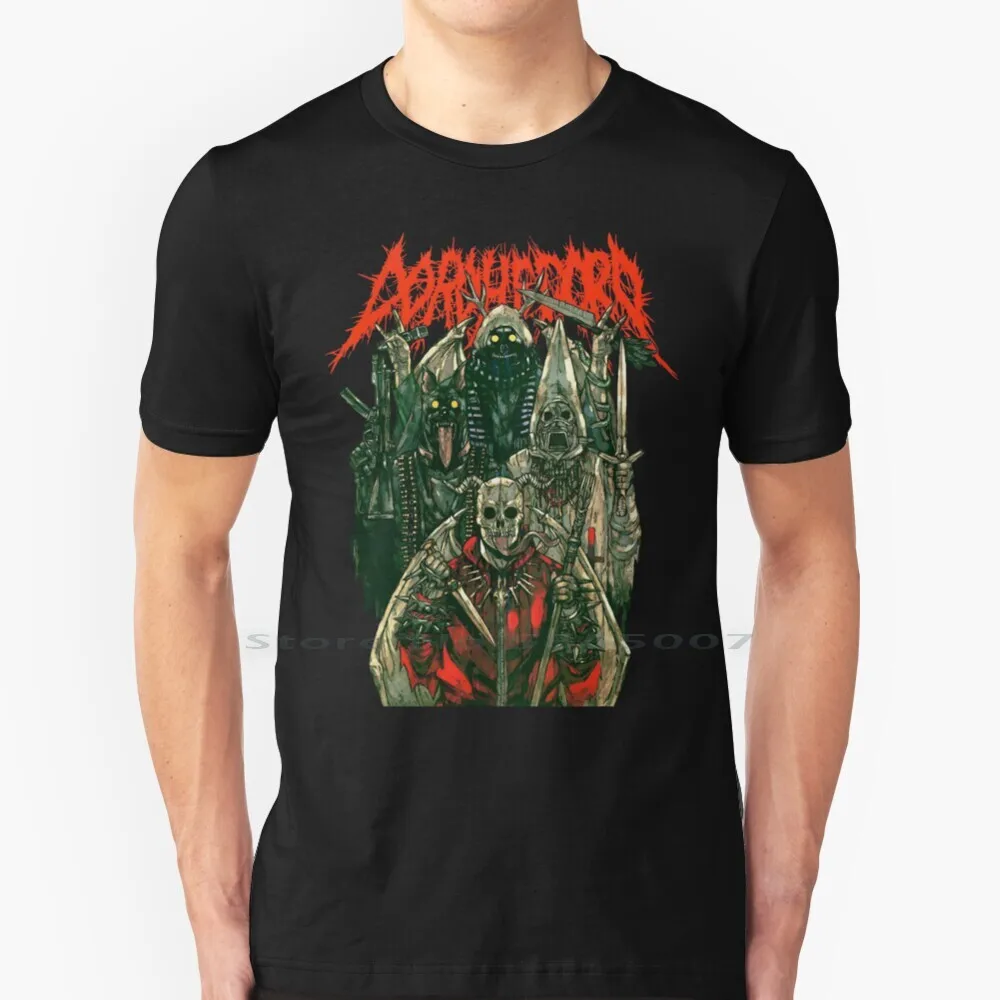 Dorohedoro Metal T Shirt 100% Cotton Dorohedoro Manga Metal Anime Japan Dark Demon Kaiman Goth Horror Death Q Hayashida Nikaido