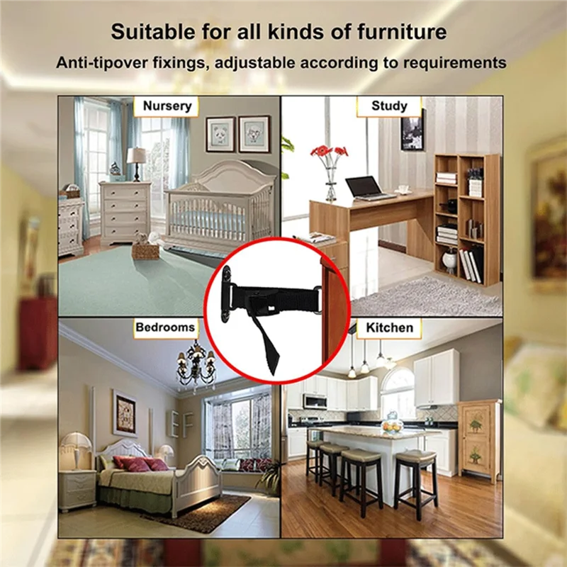 ABYP Heavy Duty Furniture Anch - đánh giá và giá Earthquake Anchor Strap