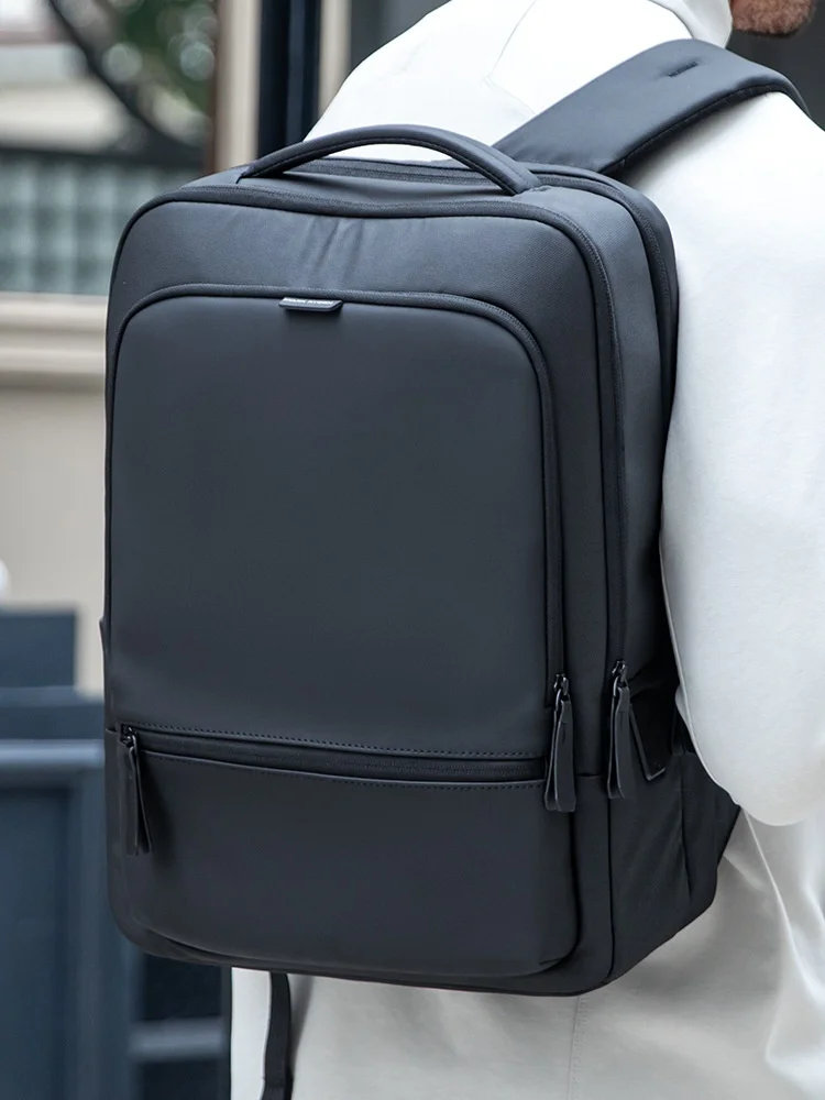 MARK RYDEN Man Backpack Multifunctional Laptop Bag Multi-layer Pockets School Backpack