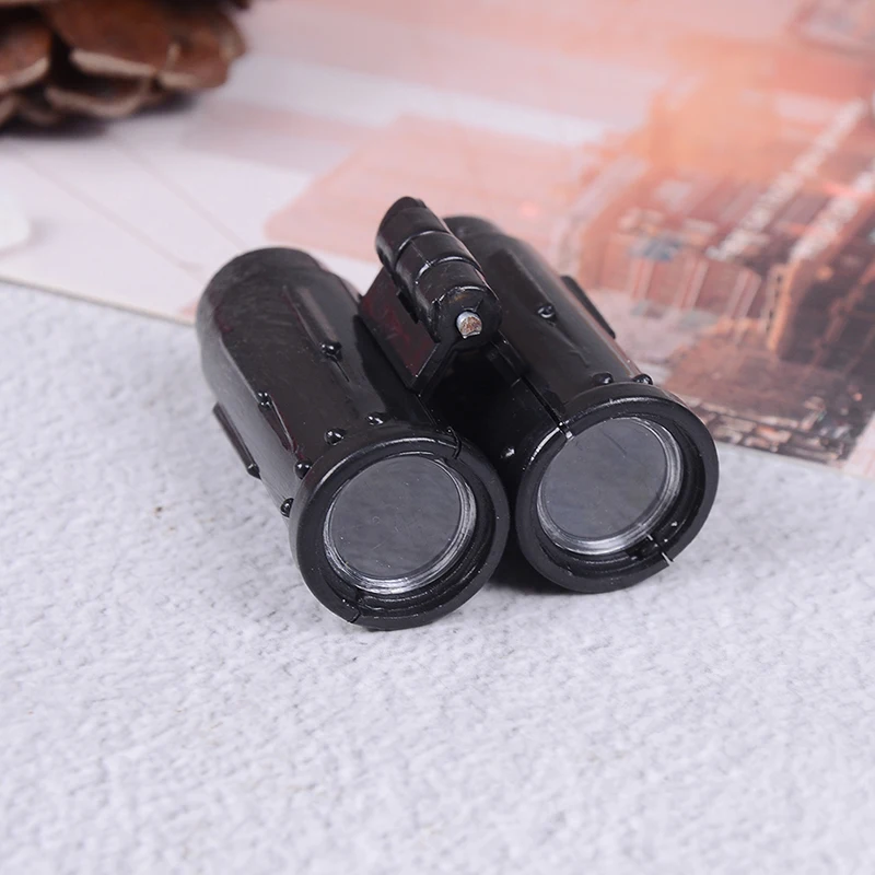 Miniature dollhouse binocular telescope educational model toys gift