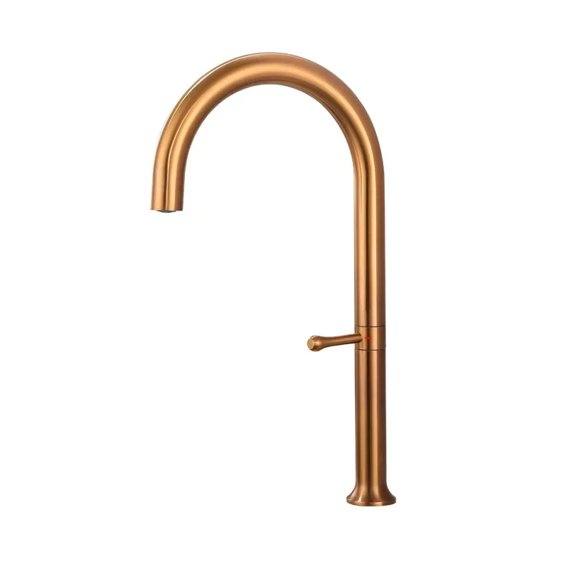 304 Stainless Steel Lead-free Kitchen Faucet Rose Gold Sink Faucet Brushed Gold Hot Cold Mixer Tap Gun Gray Crane