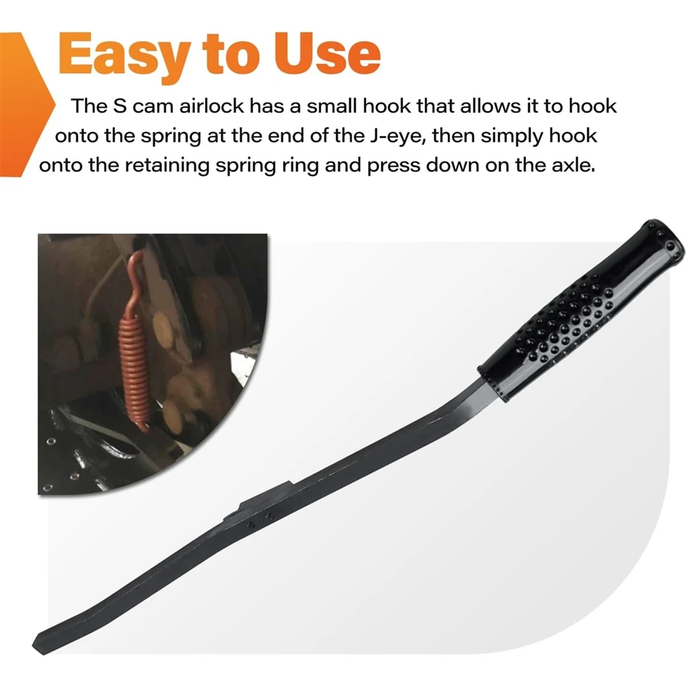 Strumento per molle freno ad aria S-Cam per trattori e rimorchi resistenti Ganasce freno Semi Sostituisci lo strumento per molle freno ad aria 5081
