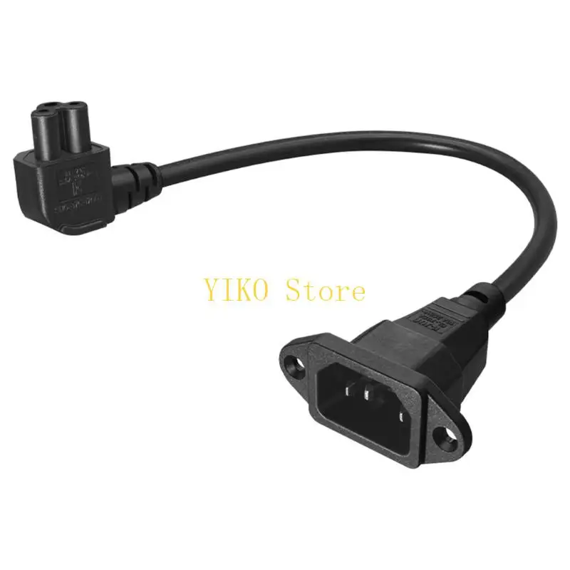 K32C Flame Retardant C14 C5 Converters Cable For Professional Sound Video Setups