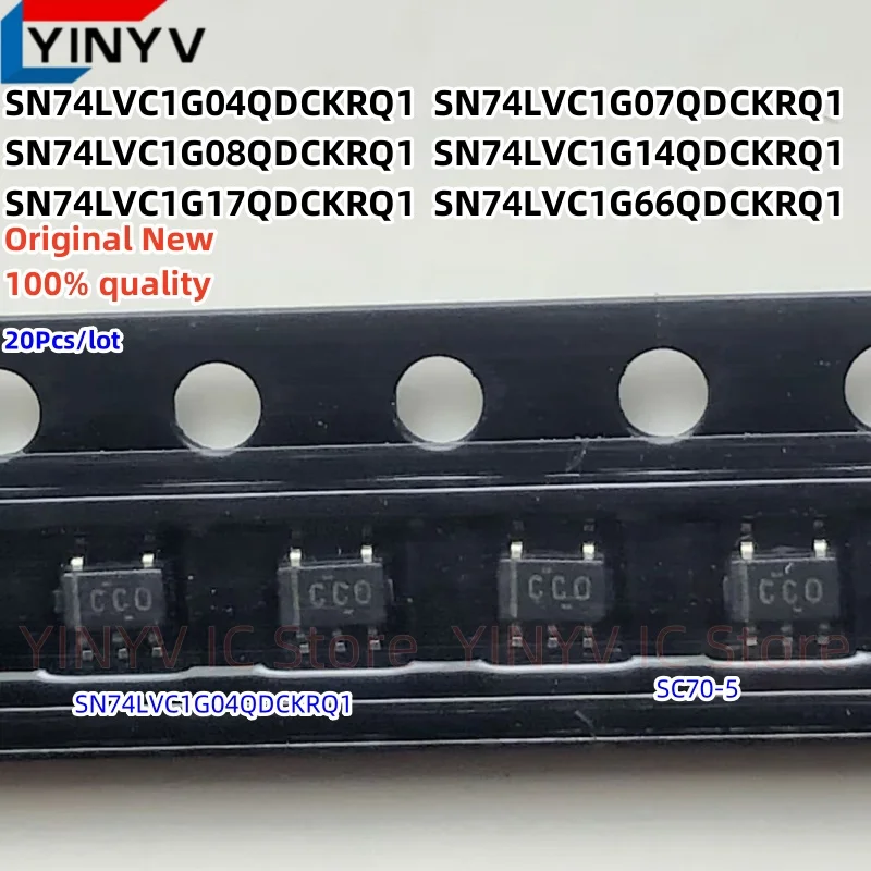 SN74LVC1G04QDCKRQ1 SN74LVC1G07QDCKRQ1 SN74LVC1G08QDCKRQ1 SN74LVC1G14QDCKRQ1 SN74LVC1G17QDCKRQ1 SN74LVC1G66QDCKRQ1 SC70-5 100% NEU – Detail 1