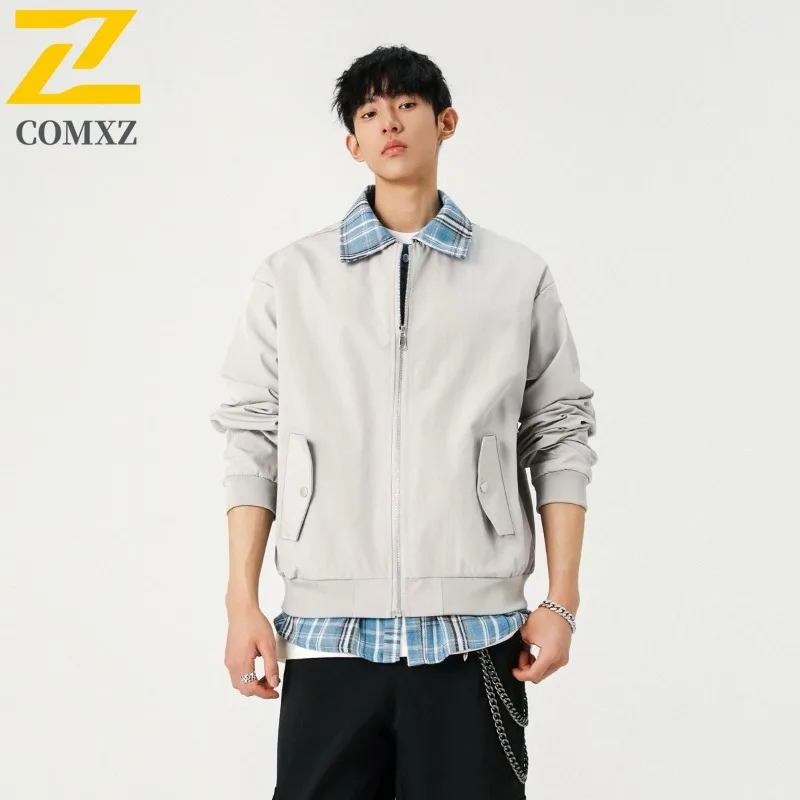 

COMXZ мужской плащ, новый модный походный прогулочный легкий свободный уличный велосипедный байкерский куртка, модная верхняя одежда для пешего туризма