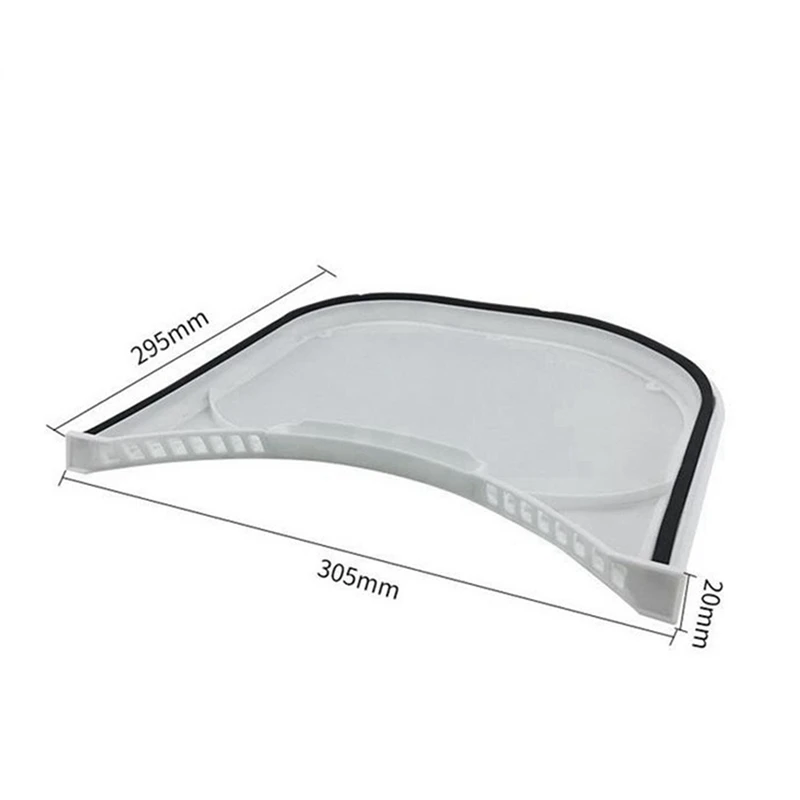 Secador Lint Filter Screen com feltro Rim Seal para secador de roupa, Substitui 5231EL1003B, DLE2512W, DLE2514W, 4pcs