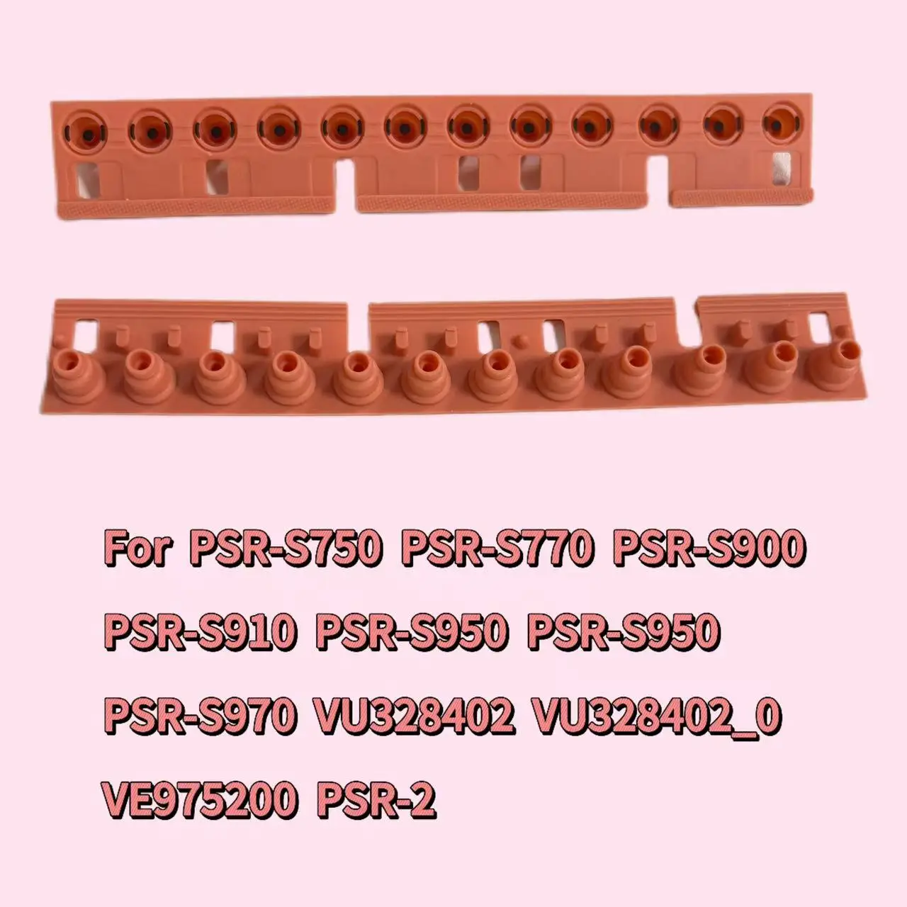 For Yamaha PSR-S750 PSR-S770 PSR-S900 PSR-S910 PSR-S950 PSR-S950 PSR-S970 VU328402 VU328402_0 VE975200 PSR-2 Rubber Strip (1pcs)