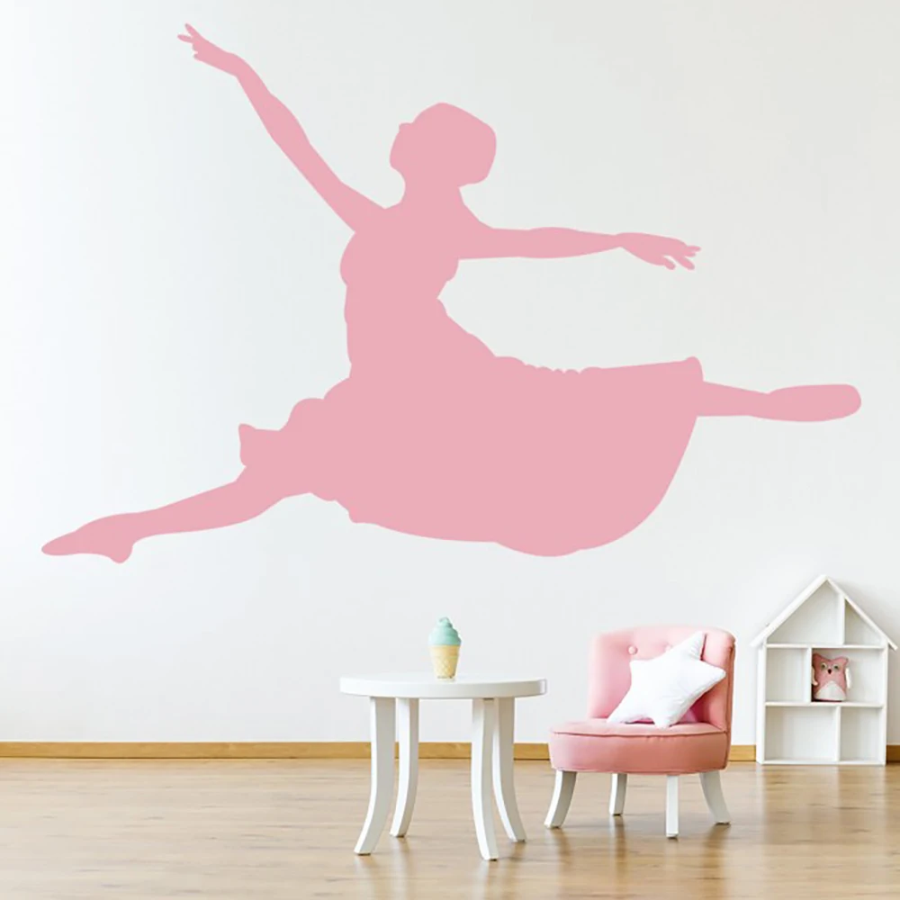 DECALYANG  Dance studio background wall decoration ballet dance wall sticker vinyl living room background decoration G-31