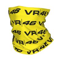 Custom Motor-Gp Rossies-Race Bandana Neck Gaiter Windproof Face Scarf Cover Women Men VR-46 Motorcycle Headwear Tube Balaclava