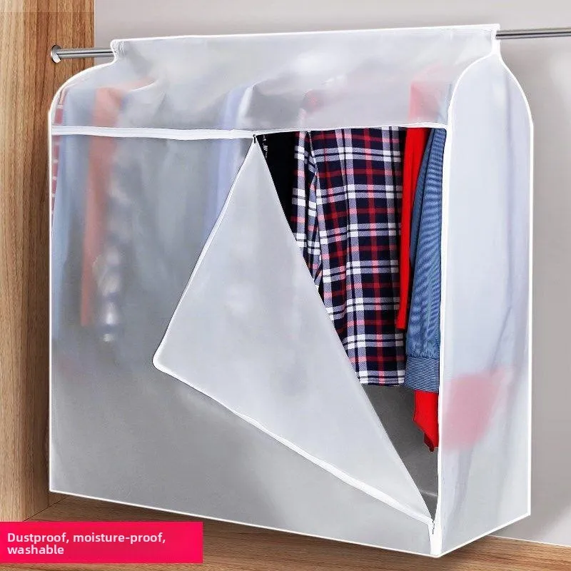 

Transparent Hanging Dustproof Clothes Cover Full Enclosure Wardrobe Dust Cover Suit Coat Bag Home Use Dustproof Clothes Bag