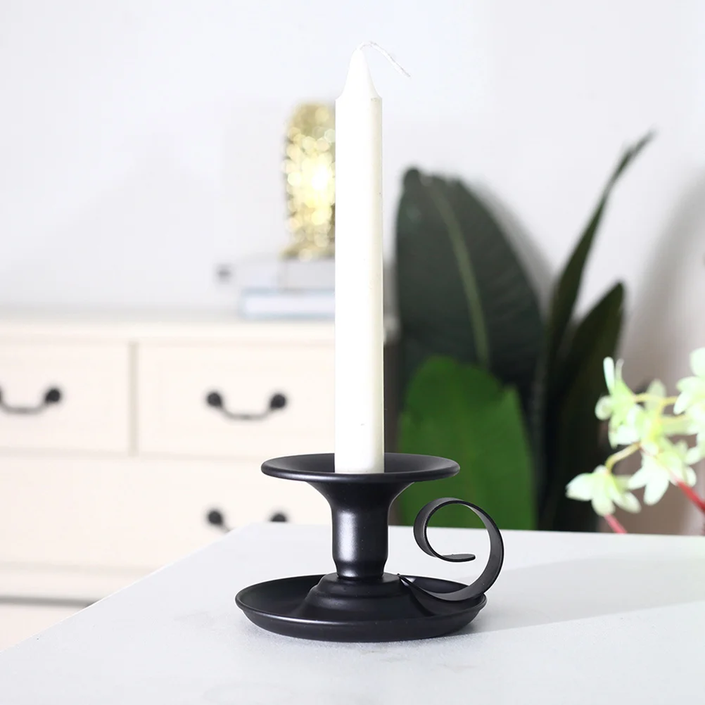

Iron C Iron C elabra Holders Exquisite Tea Cup Home Decor Craft Long Use Elegant Design C leholder Gifts
