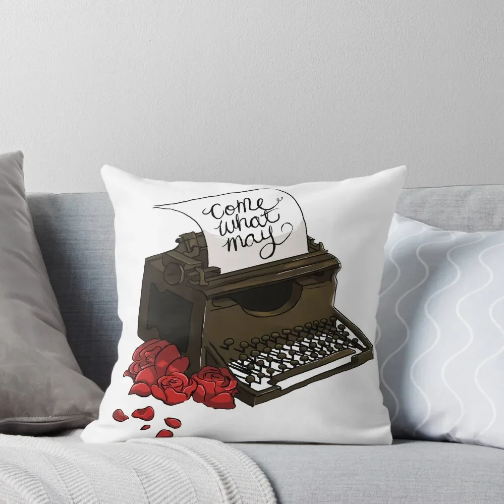 

Moulin Rouge! Come What May Typewriter Throw Pillow ornamental pillows Marble Cushion Cover Sofa Covers pillow