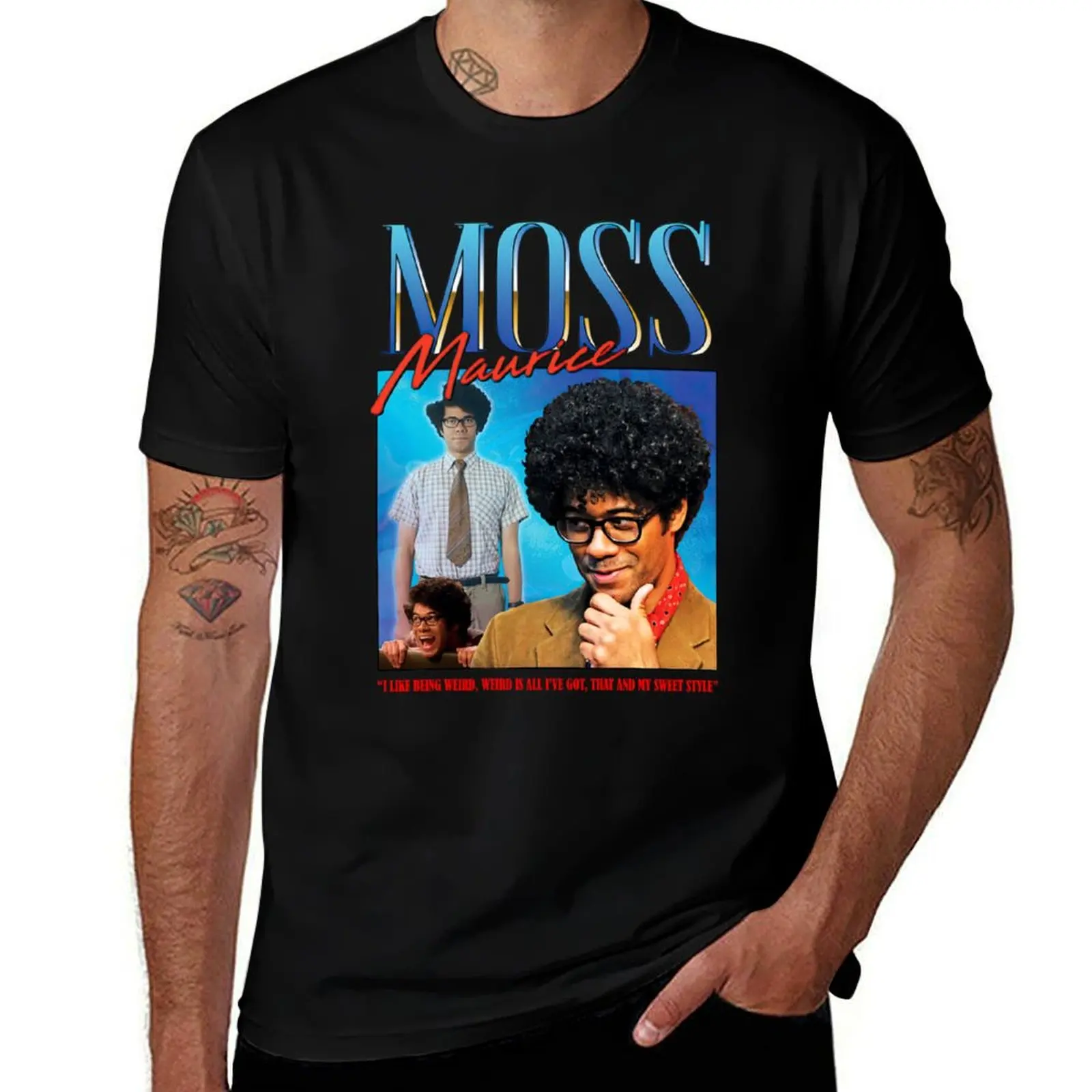 

Moss-Maurice-Homage T-Shirt man t shirts for men casual t shirts designer anime t shirts oversize T-Shirt