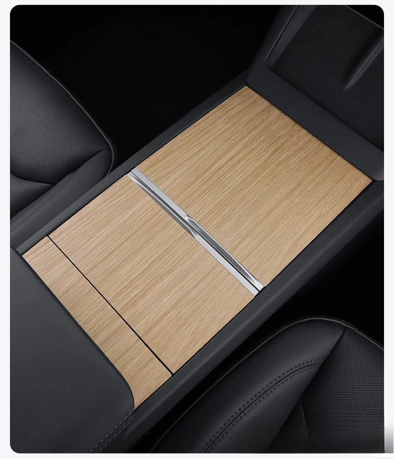 

Крышка центральной консоли из углеродного волокна для Tesla Model 3 Y Highland 2025 Not Affect Push-pull, использование внутреннего аксессуара Tesla Highland