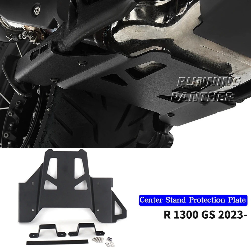 

Новинка для BMW R1300 GS R1300GS r1300gs R 1300 GS 2023 2024 защитная пластина центральной стойки черный металлический комплект удлинителей двигателя