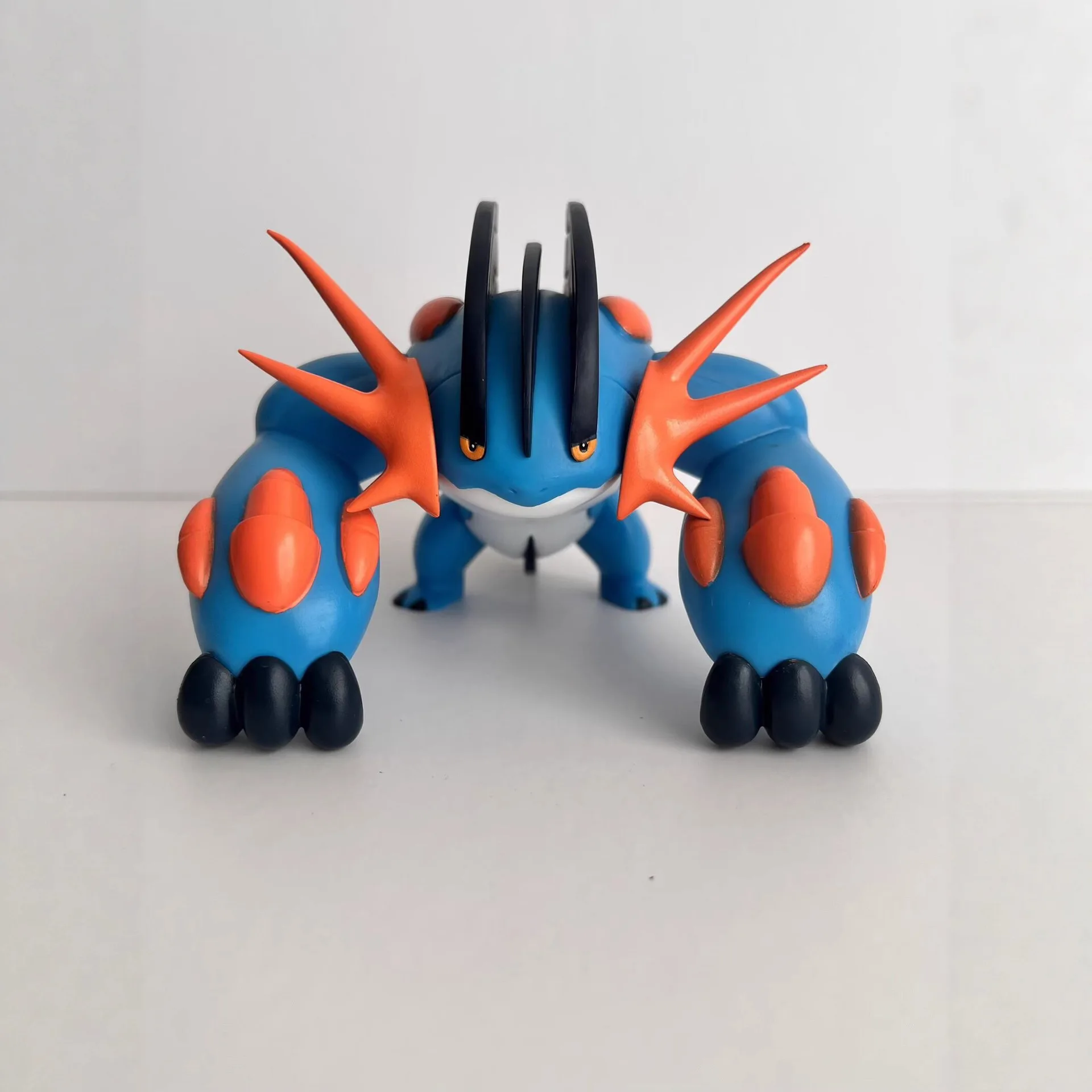 ​ ​ Figura de Anime Mega Swampert de 9cm, modelo de colección de estatuas, decoración de escritorio, adornos, juguetes, regalos para fanáticos