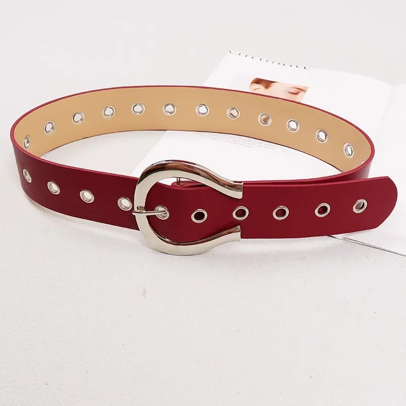 المرأة موضة برشام بولي Leather الجلود فستان Cummerbunds الكورسيهات حزام الخصر أحزمة الديكور حزام عريض R2723