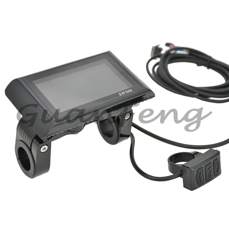 6-core SW900 color screen smart electric mountain bike LCD waterproof instrument modification parts