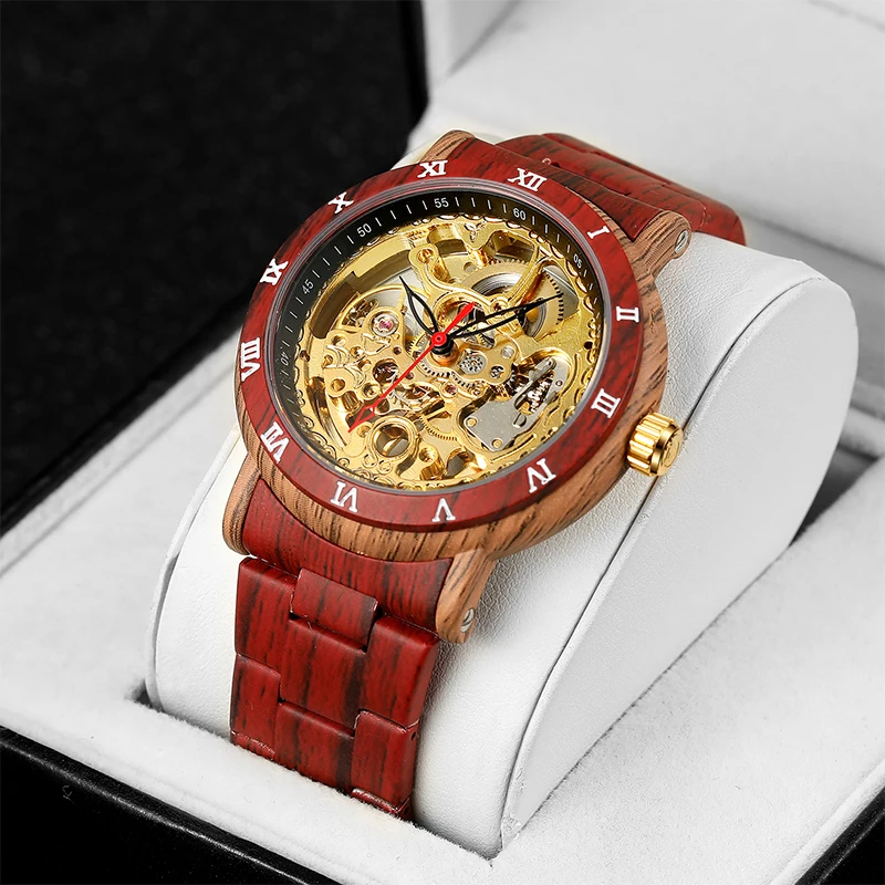 Forsining Luxury Brand Men Mechanical Automatic Watch News Mens Business Stainless Steel Wristwatch Skeleton 30m Waterproof