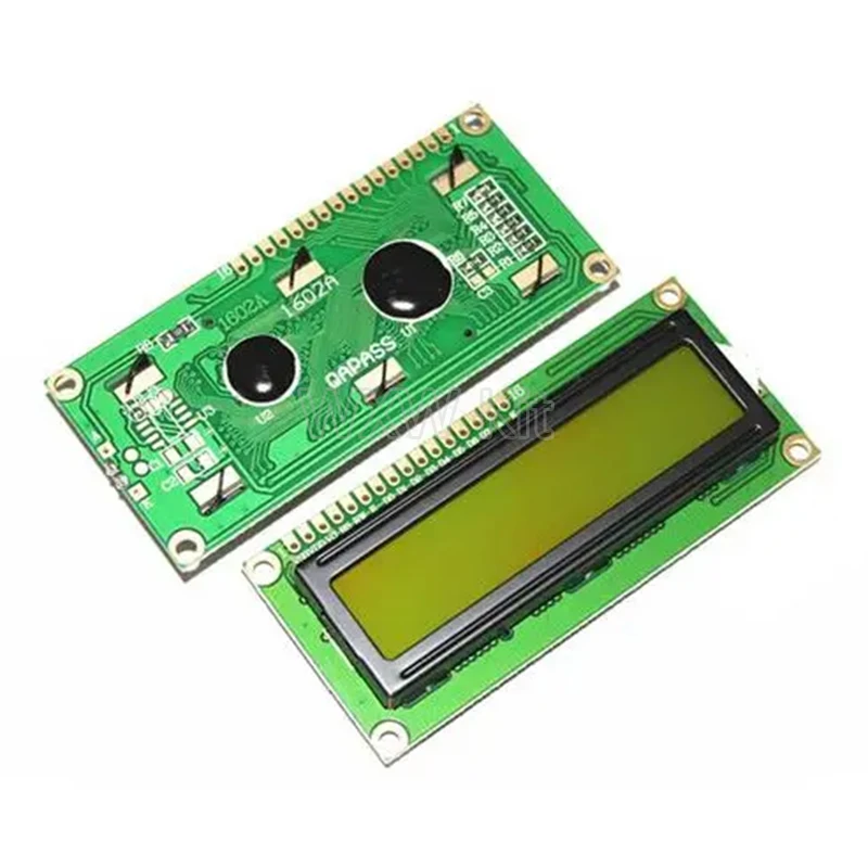 LCD1602 1602 LCD Module Blue / Yellow Green Screen 16x2 Character LCD Display PCF8574T PCF8574 IIC I2C Interface 5V for Arduino