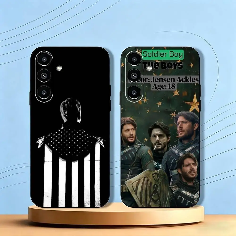 The Boys Soldier B-Boy Phone Case For Samsung Galaxy A73,A72,A71,A70,A53,A52,A51,Others Soft Black Cover