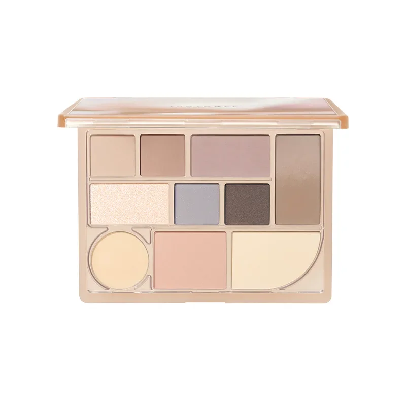 

Judydoll 10-color multifunctional eyeshadow palette makeup comprehensive eyeshadow palette contouring highlighter