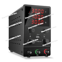 For SPS3010 30V 10A Black 4 Digits Digital Variable DC Power Supply Voltage Regulator Laptop Repair Rework