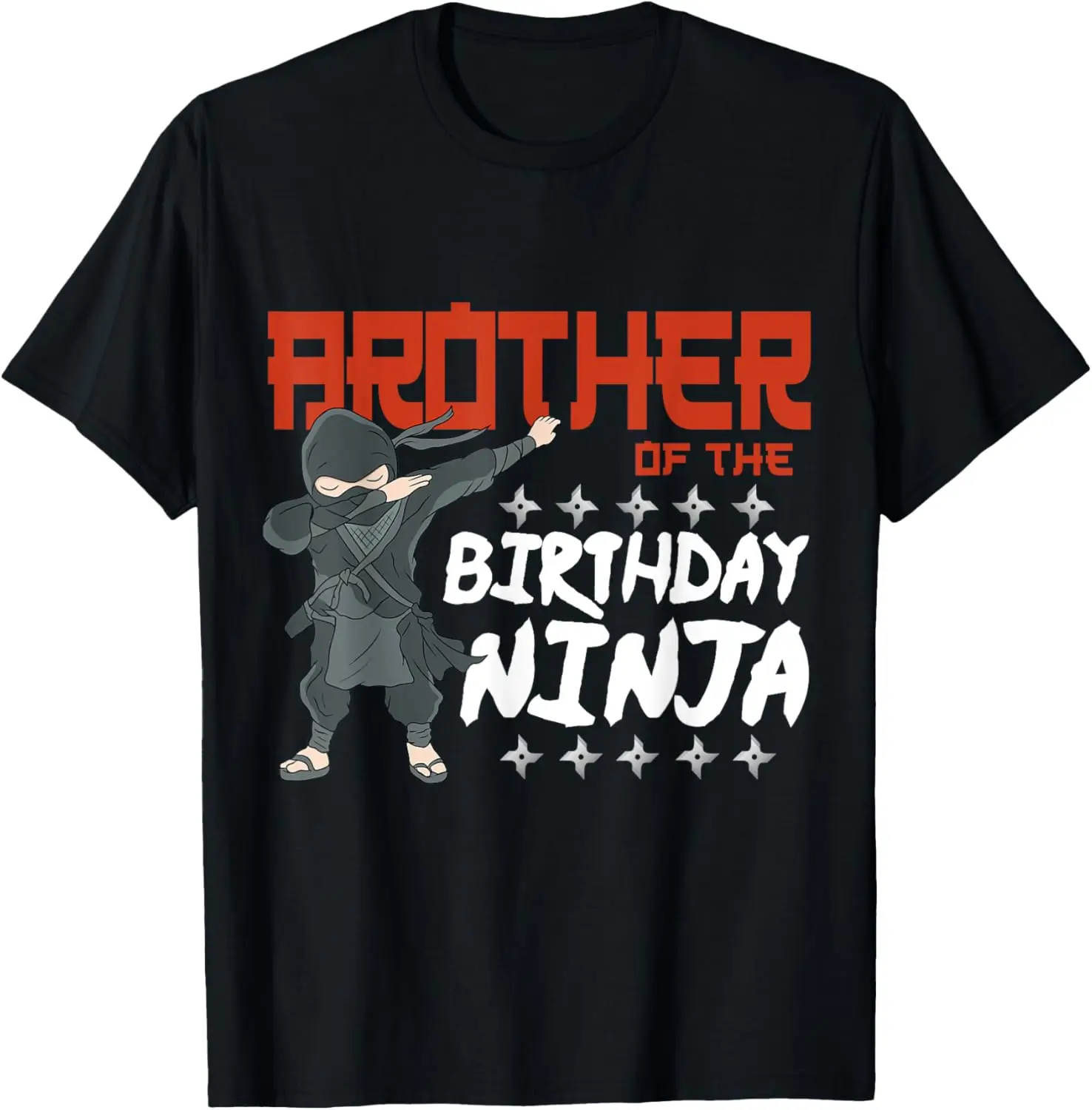 Ninja Brother Birthday Party Shirt - Ninja Theme Party Wear