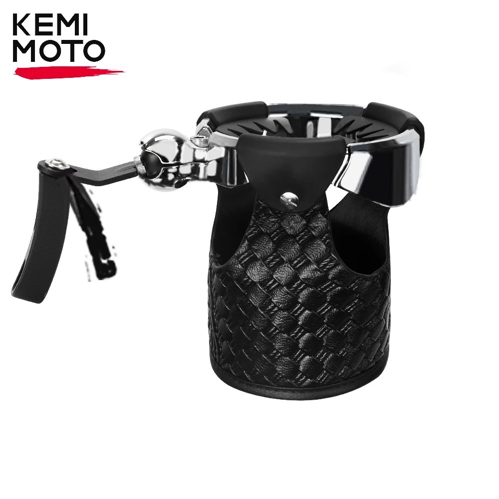 

Motorcycle Handlebar Cup Holder Drink Mounted Cup Holder for Touring Trike Models Softail for Honda Shadow 750 for Kawasaki Kit