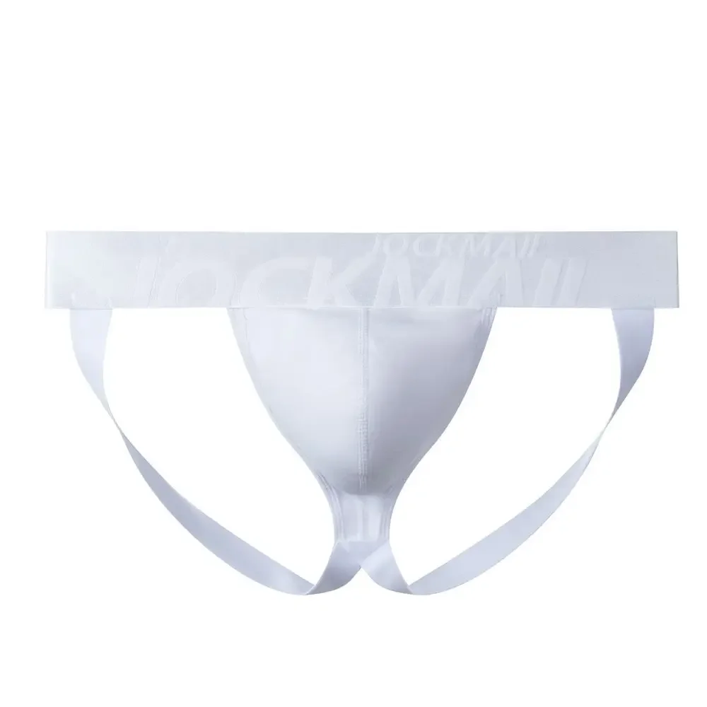 Jockstrap sexy pour hommes, sous-vêtements en coton, sangle, slip, soutien athlétique, taille basse, respirant, tanga, bikini, string, gay