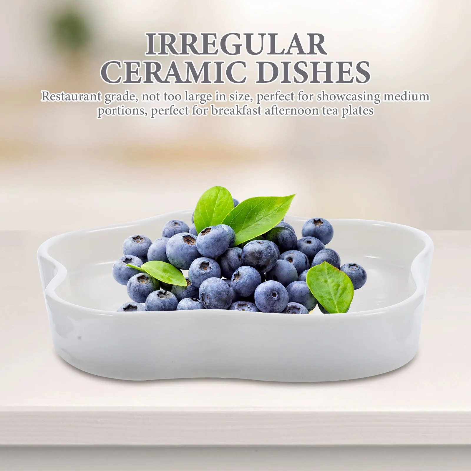 

Premium Ceramic Egg Design Plate Multi-Function Dry Fruit Snack Dish for Office Coffee Table Home Decoration Afternoon Tea