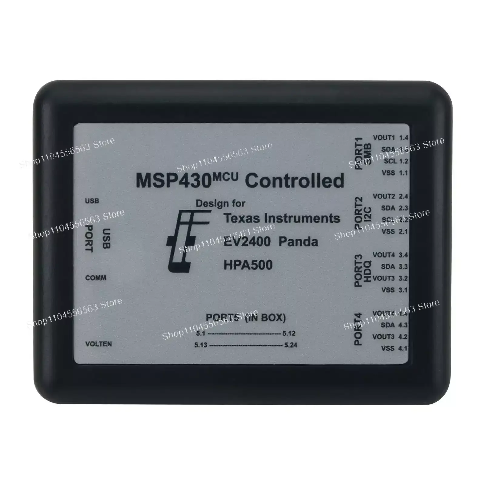 Battery Repair SMB Communication Box, EV2400/EV2300 Series Debugger, I2C-HDQ Compatible with Bqstudio